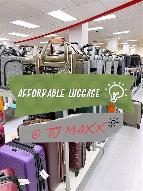 tj maxx luggage prices.